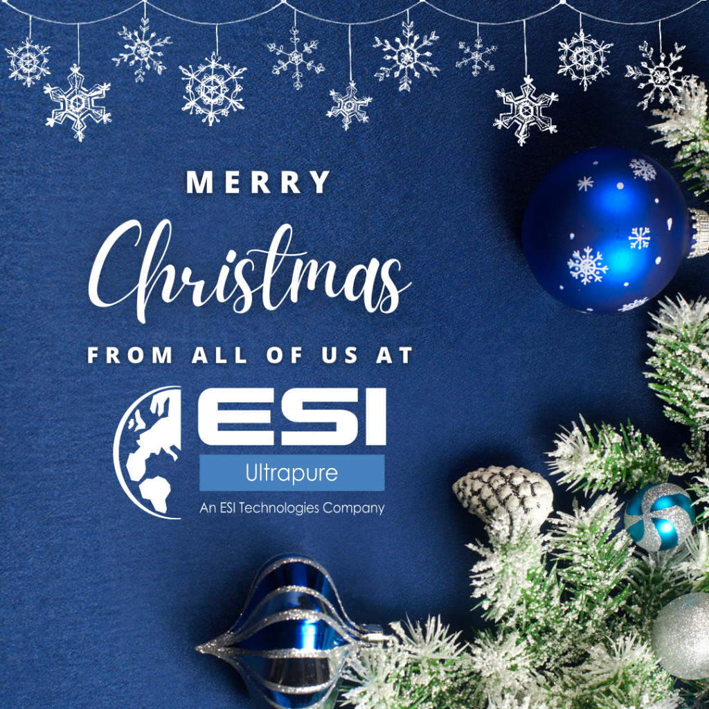 ESI Ultrapure Christmas message