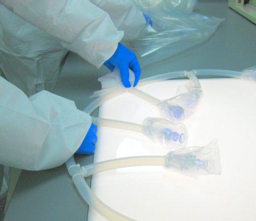 Single Use assembly manufactured in Cleanroom