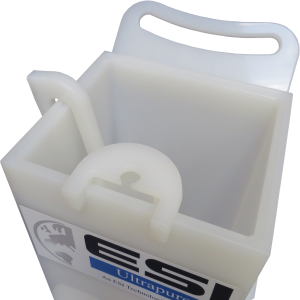 Custom plastic carts for bioprocessing - Repligen non metallic solutions - ESI Ultrapure